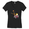 downhill Women's V-Neck T-Shirt