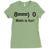 math is fun Ladies Fitted T-Shirt