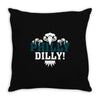 Philly Dilly Throw Pillow