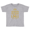 queens are born in 1961 Toddler T-shirt