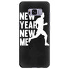 new year, new me running fitness Samsung Galaxy S8 Plus Case