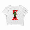 zombie day Crop Top