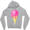 octopus icecream Zipper Hoodie