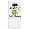 world's best mommy with flowers Samsung Galaxy S8