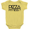 pizza fitness Baby Onesie