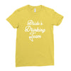 bride's drinking team diamond ring bachelorette Ladies Fitted T-Shirt