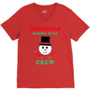 christmas baking team crew snowman V-Neck Tee
