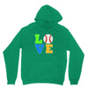 love baseball neon rhinestuds Hoodie