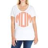 mom 2 Ladies Curvy T-Shirt