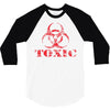 toxic biohazard 3/4 Sleeve Shirt