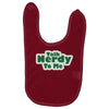 talk nerdy to me Baby Bibs