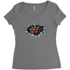 Wall Women's Triblend Scoop T-shirt