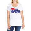 born bad Ladies Curvy T-Shirt