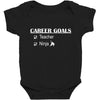 teacher career goals Baby Bodysuit