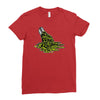 rigeon playing Ladies Fitted T-Shirt