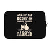 the 8th day god made farmers Laptop sleeve