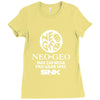 neo geo pro gear spec logo Ladies Fitted T-Shirt