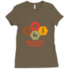 don't settle for less Ladies Fitted T-Shirt