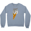 pizza wolf Crewneck Sweatshirt