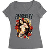 anarchy angel Women's Triblend Scoop T-shirt