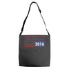 underwood 2016 flag house of cards Adjustable Strap Totes