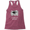 i want to believe in kang and kodos Racerback Tank