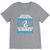 Fishing Husband V-Neck Tee