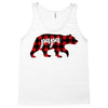 papa christmas bear Tank Top