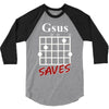 gsus saves chord 3/4 Sleeve Shirt