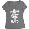 drinko de mayo Women's Triblend Scoop T-shirt