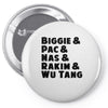 real hip hop heads Pin-back button