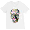 Summer Skull V-Neck Tee