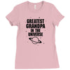 Greatest Grandpa In The Universe Ladies Fitted T-Shirt