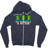 definitely in my zone Zipper Hoodie