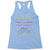 never give up on dreams Racerback Tank