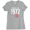 Made In 1972 All Original Parts Ladies Fitted T-Shirt