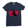Wolf And Lady Ladies Fitted T-Shirt