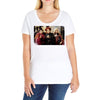 just a bunch of hocus pocus sanderson sisters Ladies Curvy T-Shirt