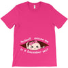 December  Peeking Out Asian Baby Girl T-Shirt