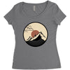 vinly record Women's Triblend Scoop T-shirt