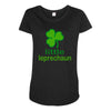 little leprechaun Maternity Scoop Neck T-shirt