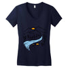 quiet place Women's V-Neck T-Shirt