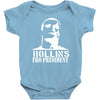 rollins for president Baby Onesie