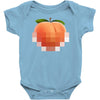 peach t Baby Bodysuit