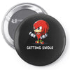 getting swole Pin-back button