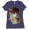see it through Ladies Fitted T-Shirt