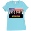 2018 Women's March On New York City Ladies Fitted T-Shirt