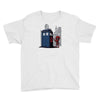 defacing the phonebox hoody Youth Tee