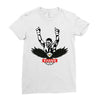 eagle khabib Ladies Fitted T-Shirt