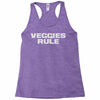 veggie rule Racerback Tank